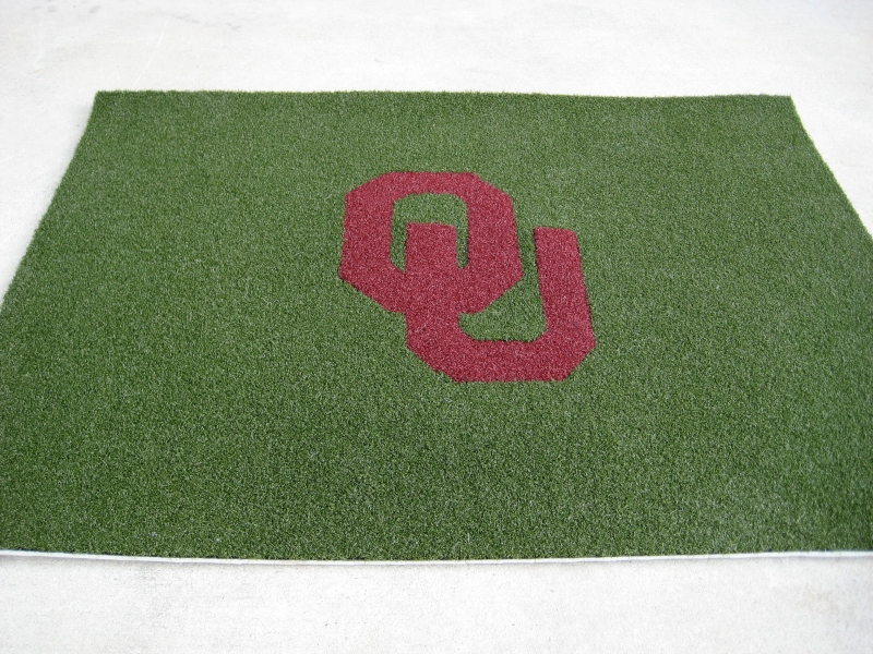 Oklahoma Sooners 1/2 Inch 3 ft. x 5 ft. Doormat